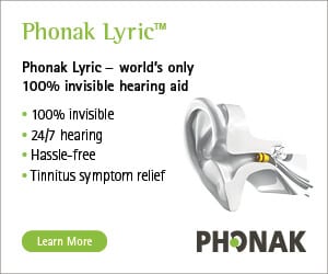 Audiology Clinic | Promotional material for Phonak Lyric hearing aids