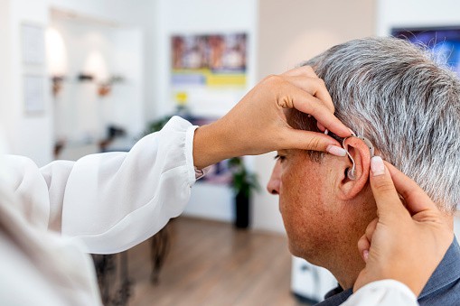 Patient hearing aid option